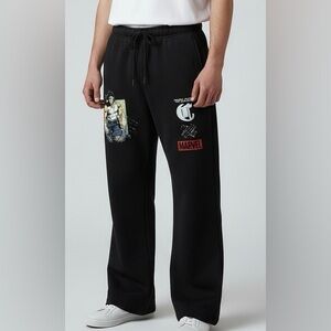 CVLA‎ X Marvel Wolverine men’s Graphic Joggers sweatpants black size medium
